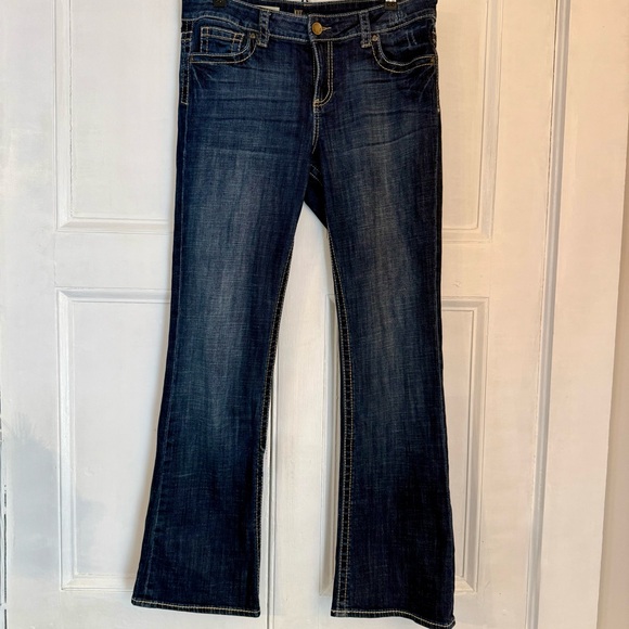 Kut from the Kloth Denim - Kut from the Kloth Natalie High Rise Bootcut Dark Indigo Jeans